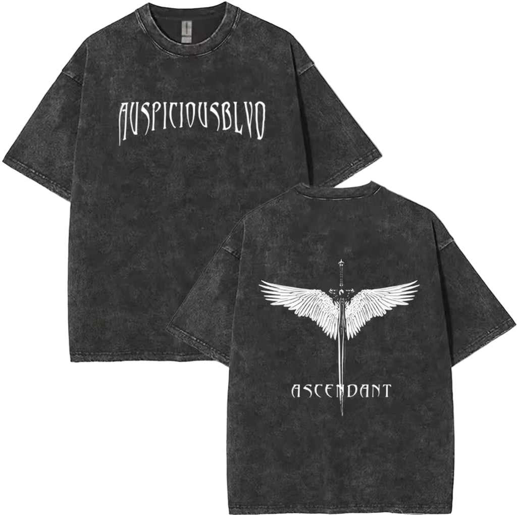 Ascendant Sword Graphic T-Shirt - Cotton Oversized Tee